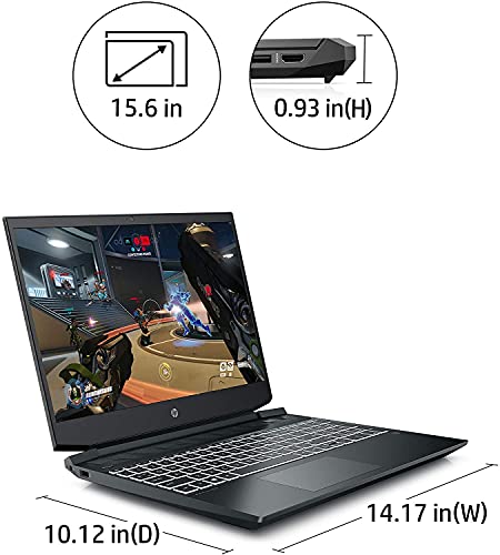 Hp Pavilion 15 Ec1001na 156 Inch Full Hd Gaming Laptop Shadow Black Amd Ryzen 5 4600h 7856